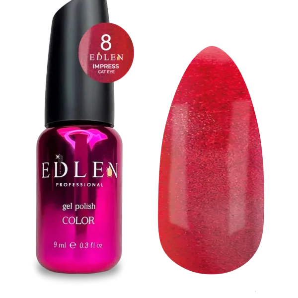 Edlen - гель-лак, 9 мл. Impress Cat, № 08