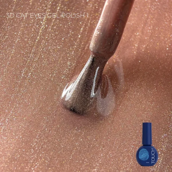 Touch - Гель-лак 3D Котяче око, № 01, 9 мл