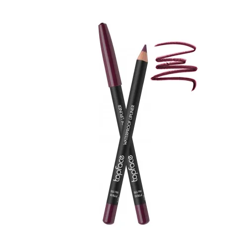 TopFace - Водостійкий олівець для губ (1.14 г), № 115, сливовий