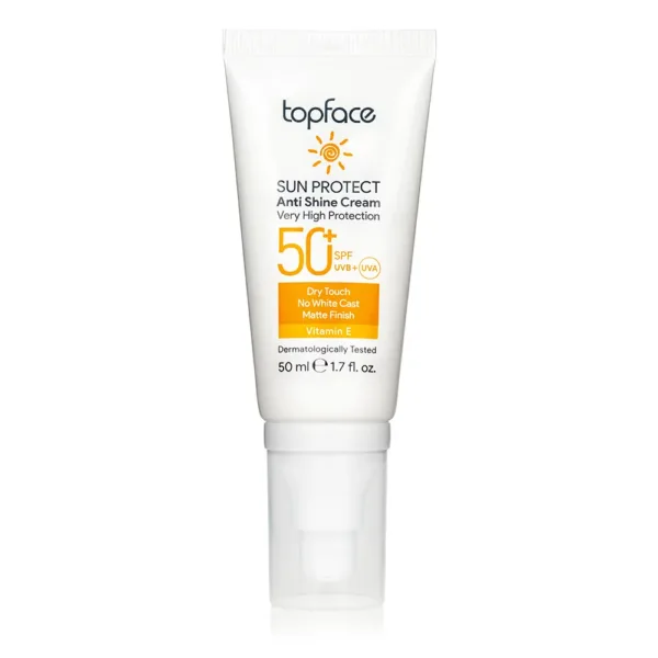 TopFace - Засіб від сонця для обличчя "SPF 50 +" (50 мл)
