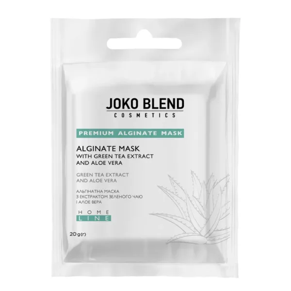 Joko Blend - Заспокійлива альгінатна маска з екстрактом зеленого чаю та алое вера 20 г