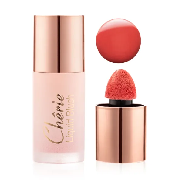 Topface - "Cherie Liquid Blush" (6 мл) № 04, Rose Ritual (червоний)