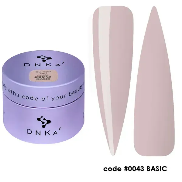 DNKa' - Моделюючий гель Basic No, 0043, 30ml