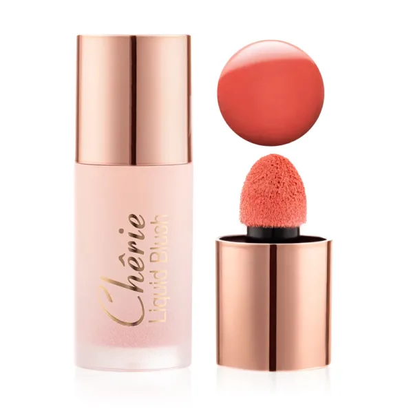 Topface - "Cherie Liquid Blush" (6 мл) № 05, Soft Peach (персиковий)