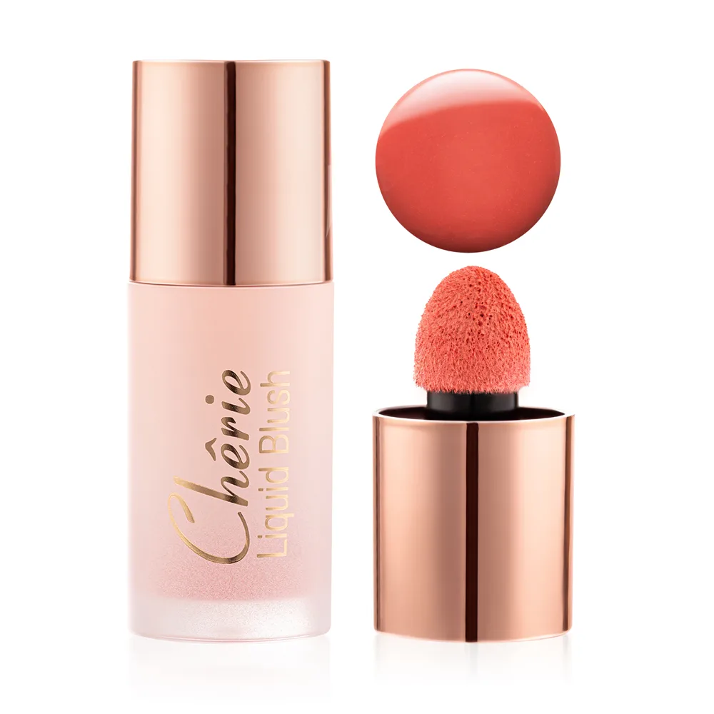 Topface - "Cherie Liquid Blush" (6 мл) № 05, Soft Peach (персиковий)