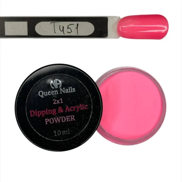 Система для діпу - Діп пудра T451, Queen Nails, 10г