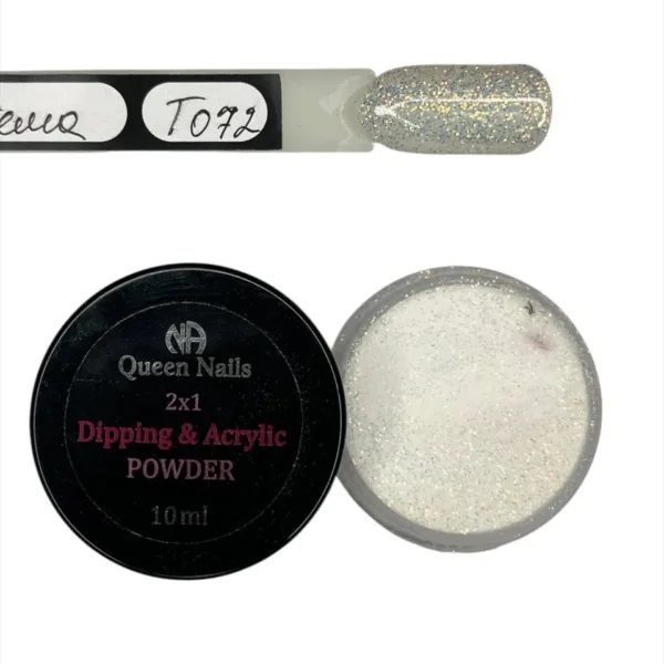 Система для діпу - Пудра для діпу T072, Queen Nails, 10г