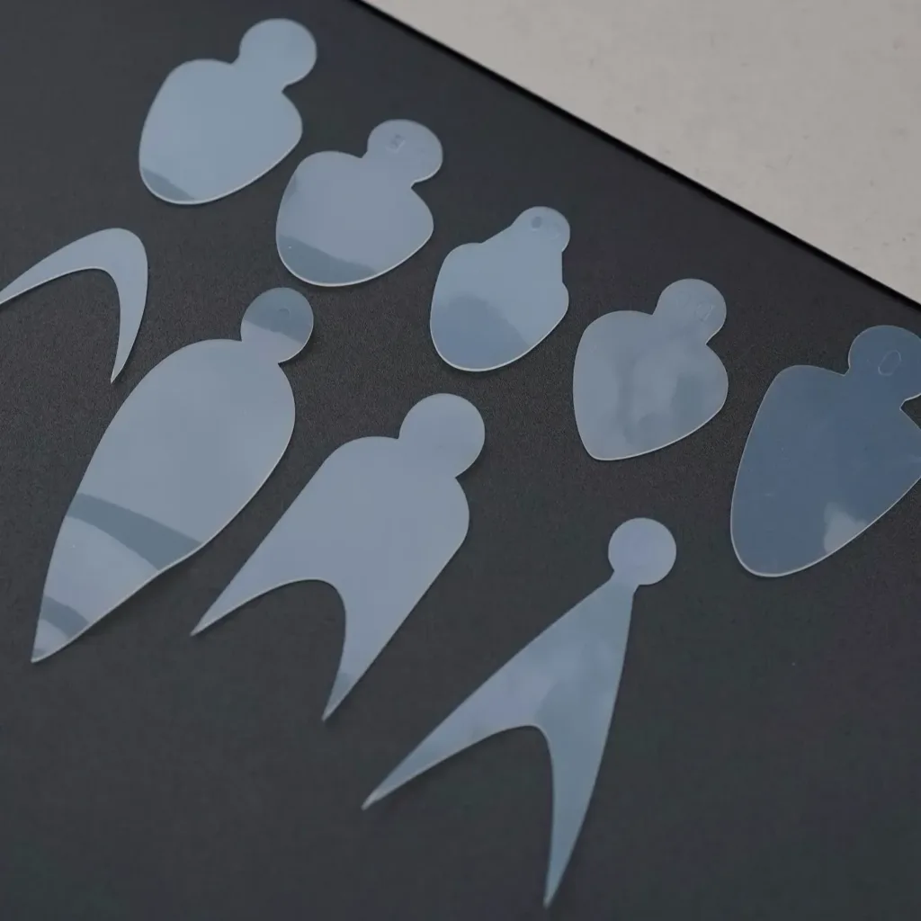 Набір для нігтьового дизайну 1, 108 шт. (9 форм) - силіконові форми для моделюючого гелю та французького манікюру - Зображення 2