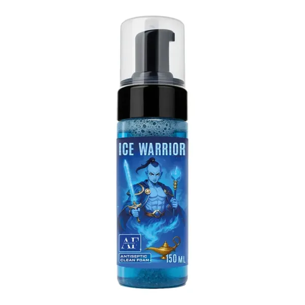 Amor Fati - Антибактеріальна піна для очищення татуювань Ice Warrior 150 мл