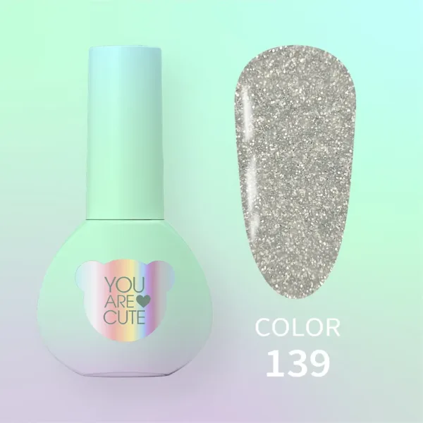 YOU ARE CUTE - Світловідбиваючий гель-лак 5мл № 139