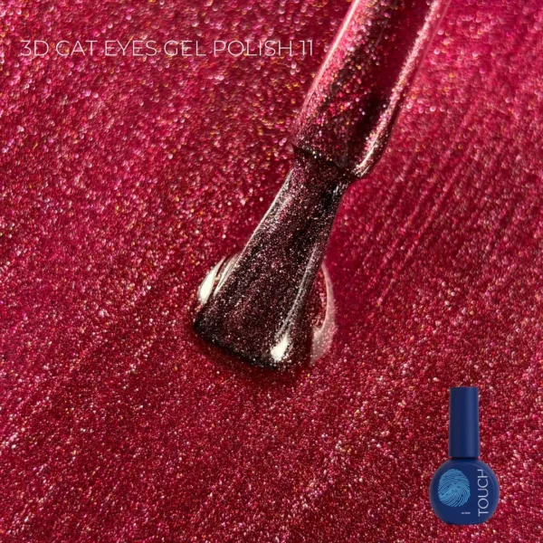 Touch - Гель-лак 3D Котяче око, № 11, 9 мл